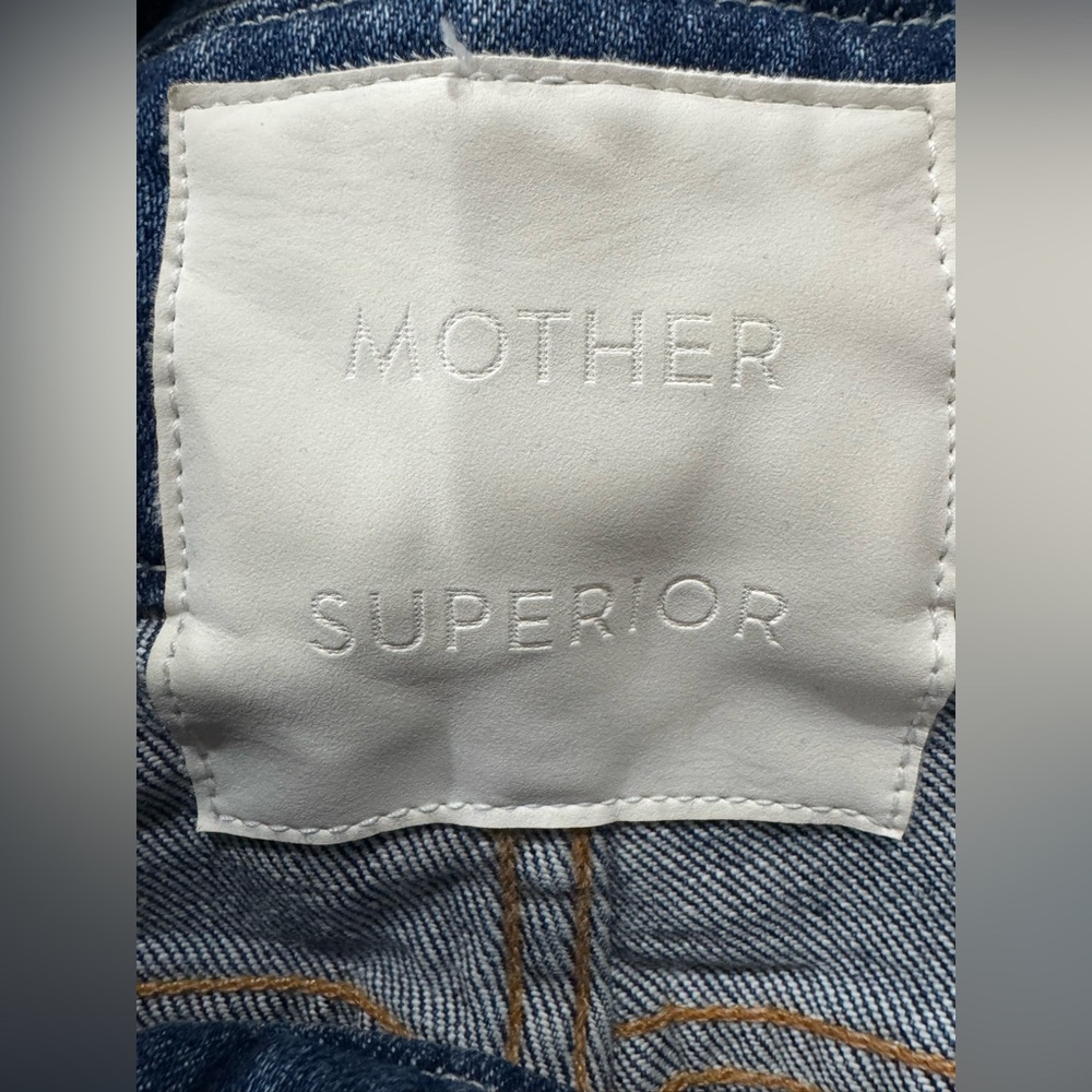 🌺 MOTHER Superior The Triple Stack Dazzler Jeans | Great Awakenings - Picture 8 of 9